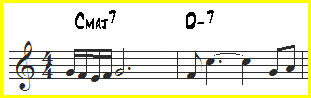 Alfie two measure excerpt