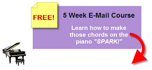 Free Email Course - Piano Chord Voicings